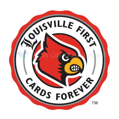Louisville Cardinals Iron-on Stickers (Heat Transfers)NO.4875